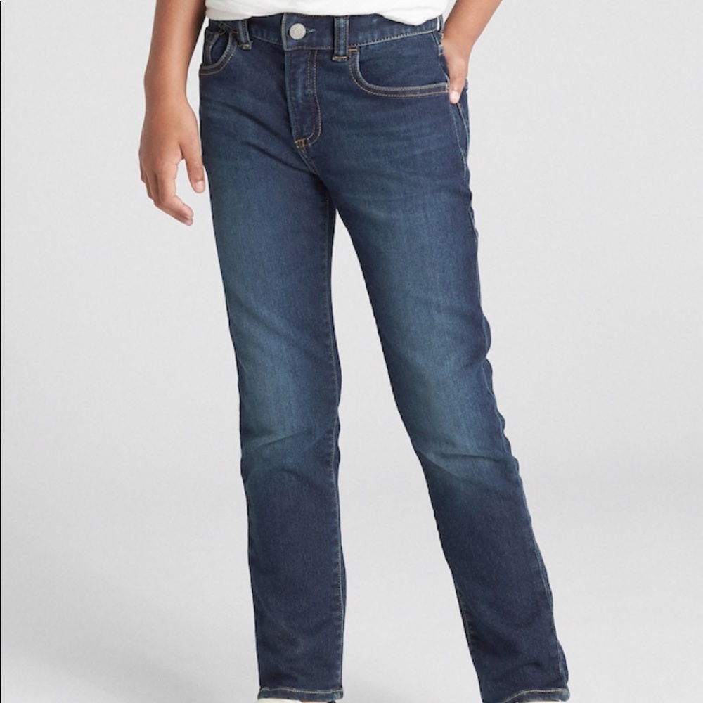 NWT Gap Kids Superdenim Slim Jeans Medium Wash